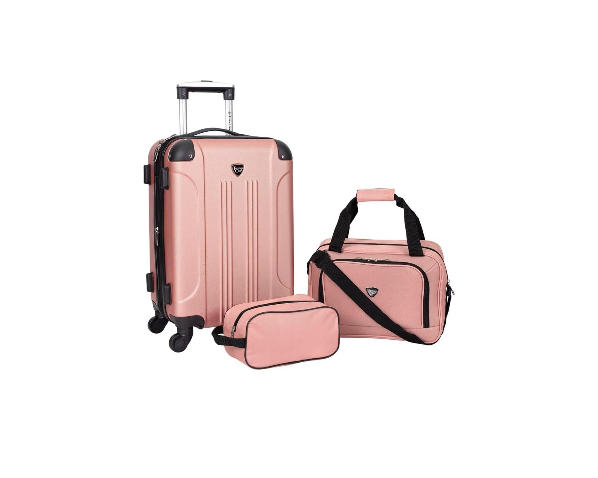 Cool carry on suitcase Travelers Club Chicago Hardside